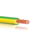 السويدي - كابل ارضي معزول نحاس PVC - مقاس 1×120 بالمتر - 450/750 فولت - أصفر×أخضر