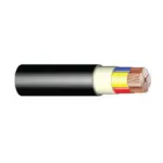 كابلات جدة - كابل منخفض الجهد XLPE/PVC - مقاس 4×35 بالمتر - 600/1000 فولت - اسود