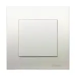 شنايدر - غطاء فيش (فيفاتشي) - مقاس 8x86x86 مم - KB30 - أبيض