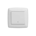 بحرة - مفتاح جرس يانا - G1-BELL (SWITCH-YT1010B.GW) - أبيض