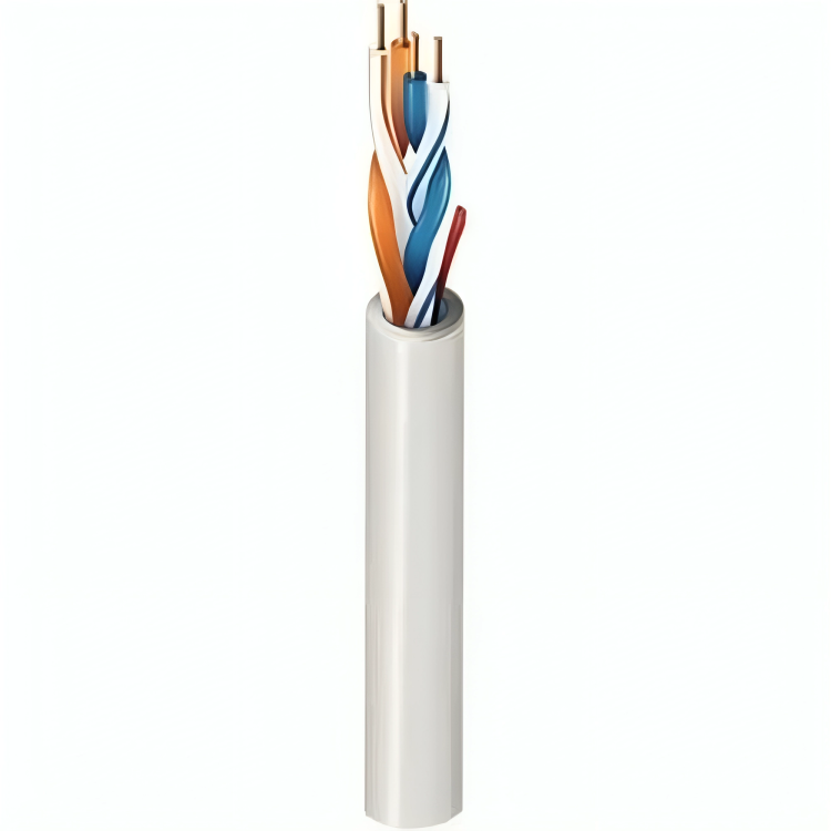 49525ce5c9ab42e8b1b3bd07e4b8433b-1 بلدن - كابل شبكة CAT3 U/UTP 1227A1 - عدد 2 زوج 4 خط - مقاس 24AWG - رمادي - الصورة 1