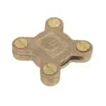 فيورس - مشبك مربع من الكابل إلى الشريط - مقاس 25x3 مم - CT125