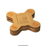 فيورس - كلبس شريط مربع لعمود أرضي - 25x3 مم - CT105