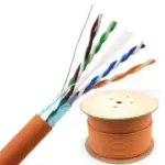 بلدان - كابل داتا CAT6 7965E - بطول 305 متر - مقاس 4P/AWG23 - برتقالي