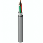 بلدن - كابل سماعة 5502FE - عدد 4 خط - 305 متر/اللفة - مقاس C4/22 AWG - رمادي