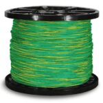 مسك - سلك نحاس AWG/THNN AWG10/PVC - قدرة 450/750 فولت - طول اللفه 500 قدم - أصفرxأخضر