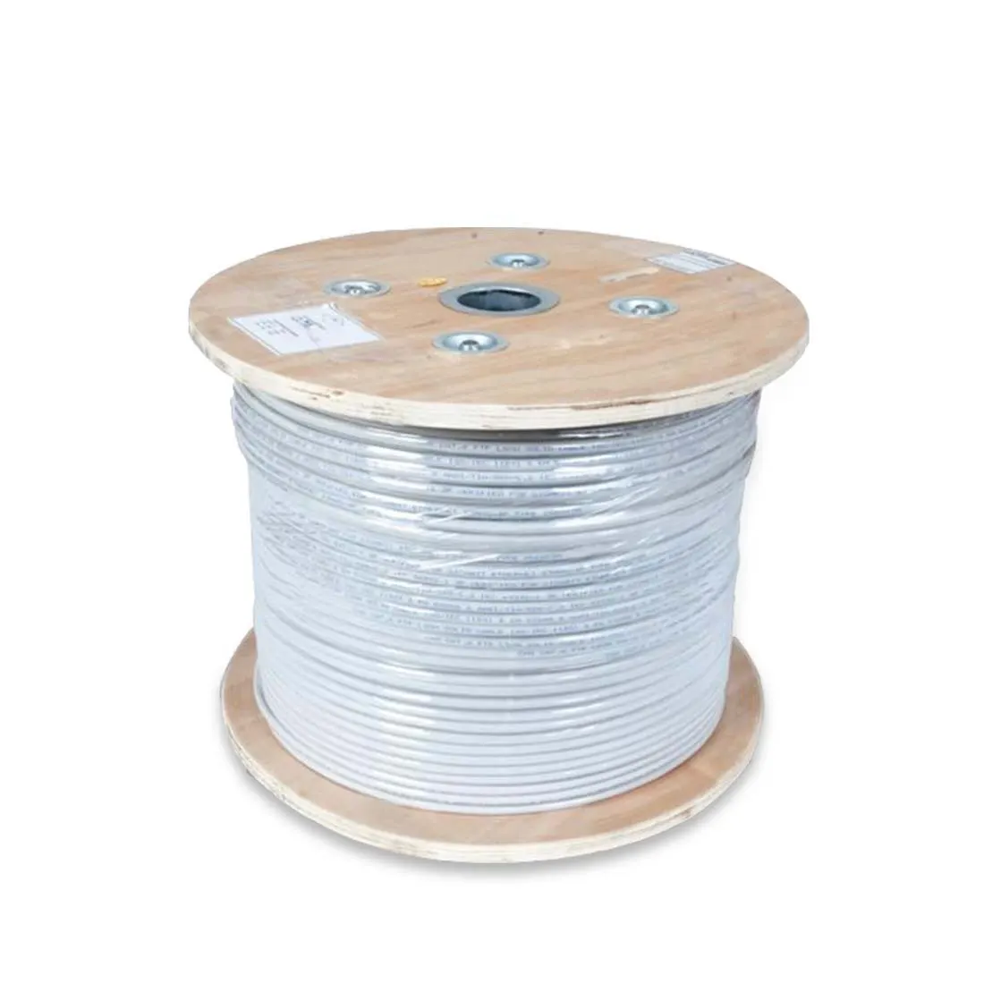 4100fe بلدن - كابل سماعة - 2 خط - مقاس 14 AWG - اللفة 500 متر - رمادي - الصورة 1