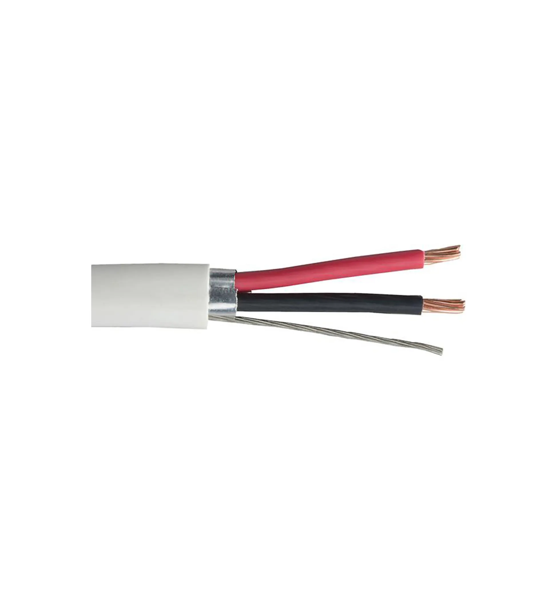 BELDEN.5200FE بلدن - كابل تحكم - 2 خط - مقاس 16 AWG - اللفة 305 متر - جهد 300 فولت - رمادي - الصورة 1