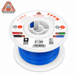 كابلات الرياض – سلك نحاس TFFN – مقاس 16 AWG – قدرة 600 فولت – طول اللفه 500 قدم – أزرق