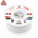 كابلات الرياض – سلك نحاس THHN – مقاس 14 AWG – قدرة 600 فولت – طول اللفه 500 قدم – أبيض