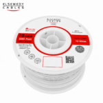 السويدى – سلك نحاس THHN – مقاس 10 AWG – قدرة 600 فولت – طول اللفه 500 قدم – أبيض
