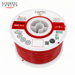 السويدى – سلك نحاس THHN – مقاس 10 AWG – قدرة 600 فولت – طول اللفه 500 قدم – أحمر