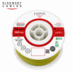 السويدى – سلك نحاس TFFN – مقاس 16 AWG – قدرة 600 فولت – طول اللفه 500 قدم – أصفر