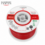 السويدى – سلك نحاس THHN – مقاس 12 AWG – قدرة 600 فولت – طول اللفه 500 قدم – أحمر