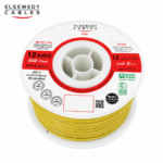 السويدى – سلك نحاس TFFN – مقاس 12 AWG – قدرة 600 فولت – طول اللفه 500 قدم – أصفر