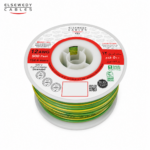 السويدى – سلك نحاس THHN – مقاس 12 AWG – قدرة 600 فولت – طول اللفه 500 قدم – أصفرxأخضر